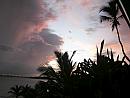 západ slunce ve středisku Boca Chica  