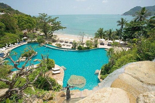 Santhiya Koh Phangan Resort & Spa ***** - Chaweng Regent Beach **** - Bangkok Palace Hotel ***+ (4)