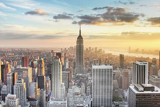 New York + Socha Svobody + Empire State Building + Times Square