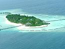 Maledivy z letadla