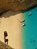 Zakynthos – z výletu po ostrově – pláž Navagio (Zátoka pašeráků)