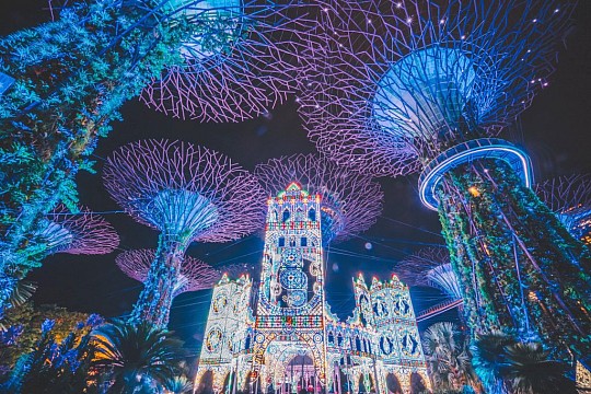 SINGAPUR - Vánoce a Silvestr v tropech