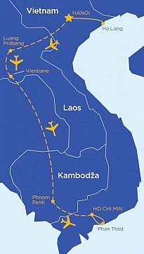 Vietnam - Laos - Kambodža (2)