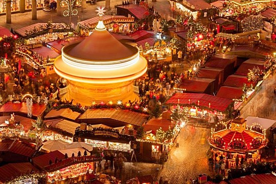Drážďany - Vánoční trhy a štolový pochod