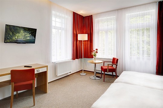 Lázeňský relax v lázních Jáchymov, hotel Běhounek, Villa Dalibor, Komplex Curie (4)