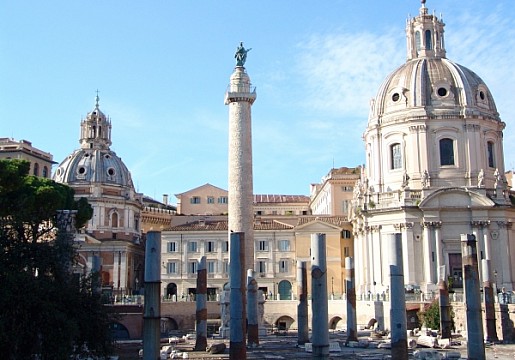 Rím a Vatikán - mesto miest - letecky