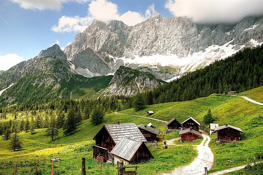 Ledovec Dachstein - pohodová letní turistika (3)