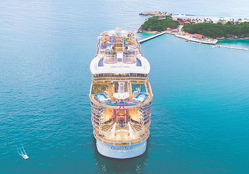 USA - Východní pobřeží, USA, Bahamy z Cape Liberty na lodi Oasis of the Seas