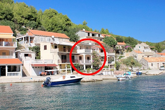 Apartmány u moře Gršćica, Korčula (3)