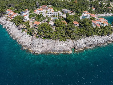 Apartmány u moře s bazénem Prižba, Korčula (2)