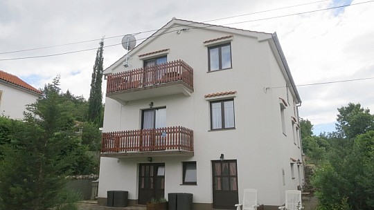 Apartmány s parkovištěm Soline, Krk (2)