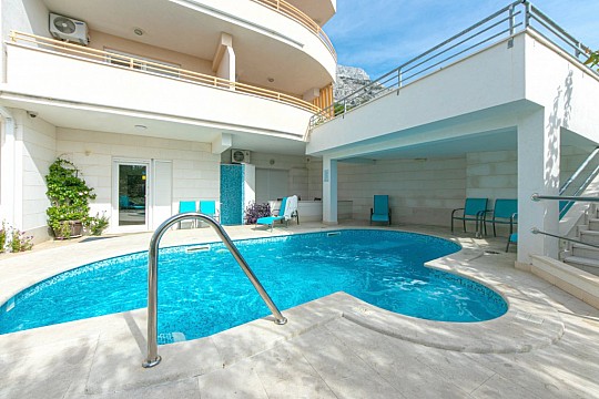 Rodinné apartmány s bazénem Brela, Makarská - Makarska (5)