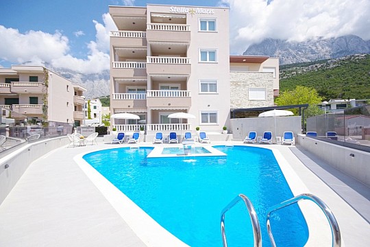 Rodinné apartmány s bazénem Promajna, Makarská - Makarska