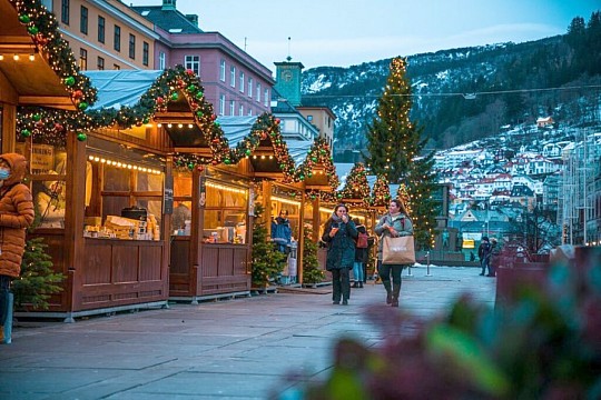 ADVENT V NORSKU, Oslo, zimní fjordy a Bergen (4)