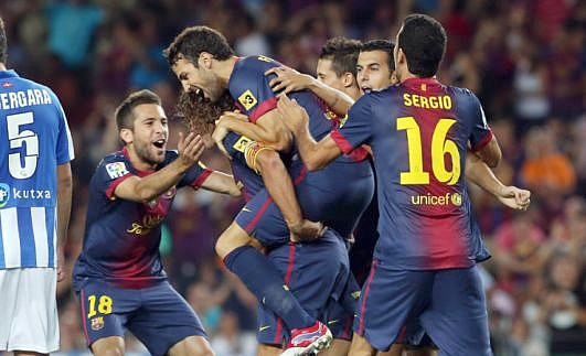 FC Barcelona - Aston Villa, Liga mistrů ****, Španělsko, Liga mistrů