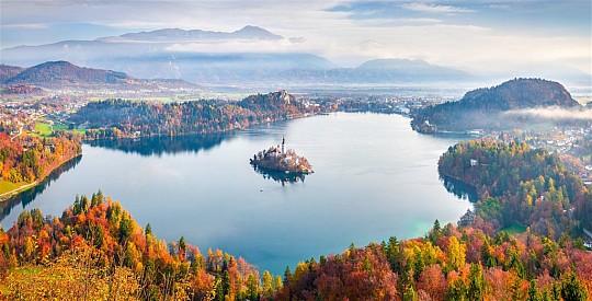 Bled a Savica jezerní romance v Julských Alpách (4)