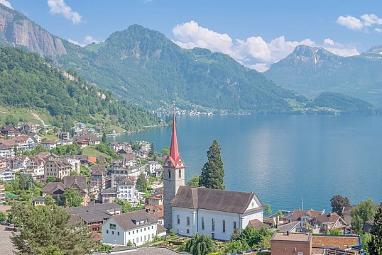 Nejkrásnější města Švýcarska