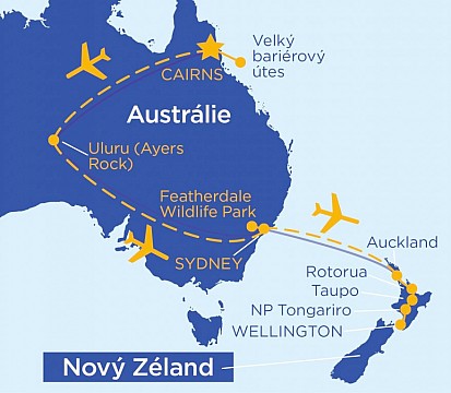 Austrálie - Nový Zéland (2)