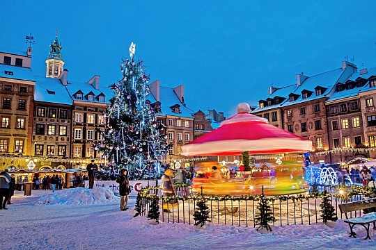 Prodloužený poznávací víkend ve Varšavě s návštěvou vánočních trhů - vlakem (5)