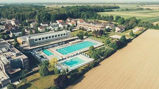Koupání v Terme Vivat s degustací slovinských vín