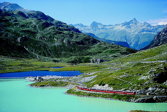Švýcarské železnice - světové dědictví UNESCO (3)