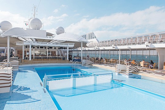 Itálie, Černá Hora, Řecko z Marghery na lodi MSC Lirica (2)