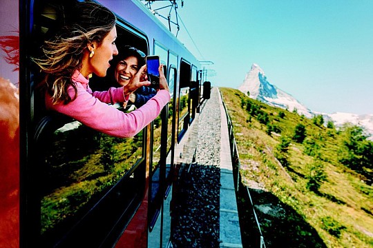 Švýcarské velehory vlakem (3)