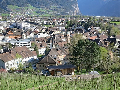 Švýcarsko města, jezera, hory
