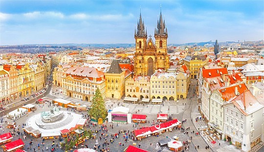 Predvianočná Praha