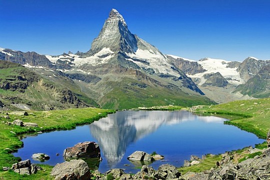 Nejkrásnější Švýcarsko, hory, jezera památky
