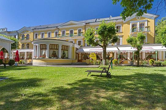 LÁZEŇSKÝ HOTEL BELVEDERE - Léčebná kúra Relax - pokoje Komfort a Superior - Františkovy Lázně