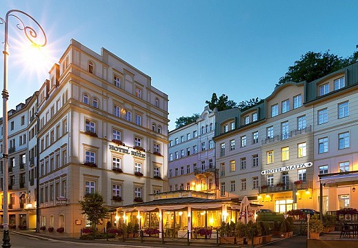SPA HOTEL RŮŽE - Léčebný pobyt s polopenzí 7 nocí - Karlovy Vary