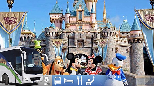 5-dňový zájazd do Disneylandu v Paríži