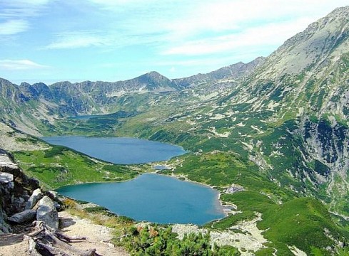 Polská strana Vysokých Tater a slovenské Roháče
