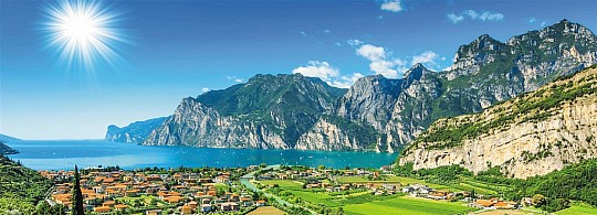 Lago di Garda - sever, Monte Baldo a Tremalzo (5)