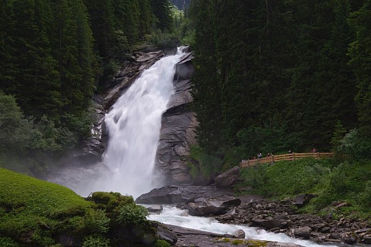 Taurská cyklostezka, Krimmelské vodopády a Grossglocknerstrasse (3)