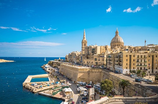 Nejhezčí místa Malty - Hotel 4* Qawra Palace